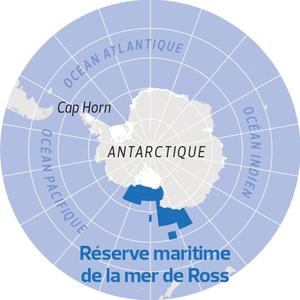 Sanctuaire Antarctique : situation