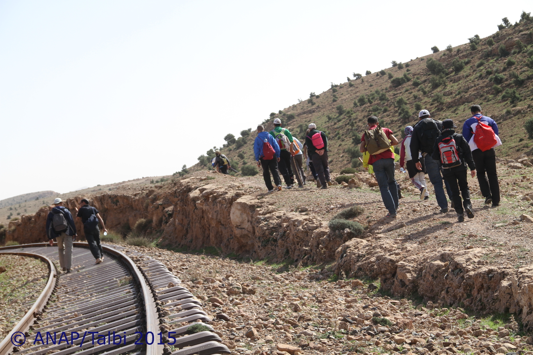 Le long du chemin de fer Wad El Himer-Tiouli