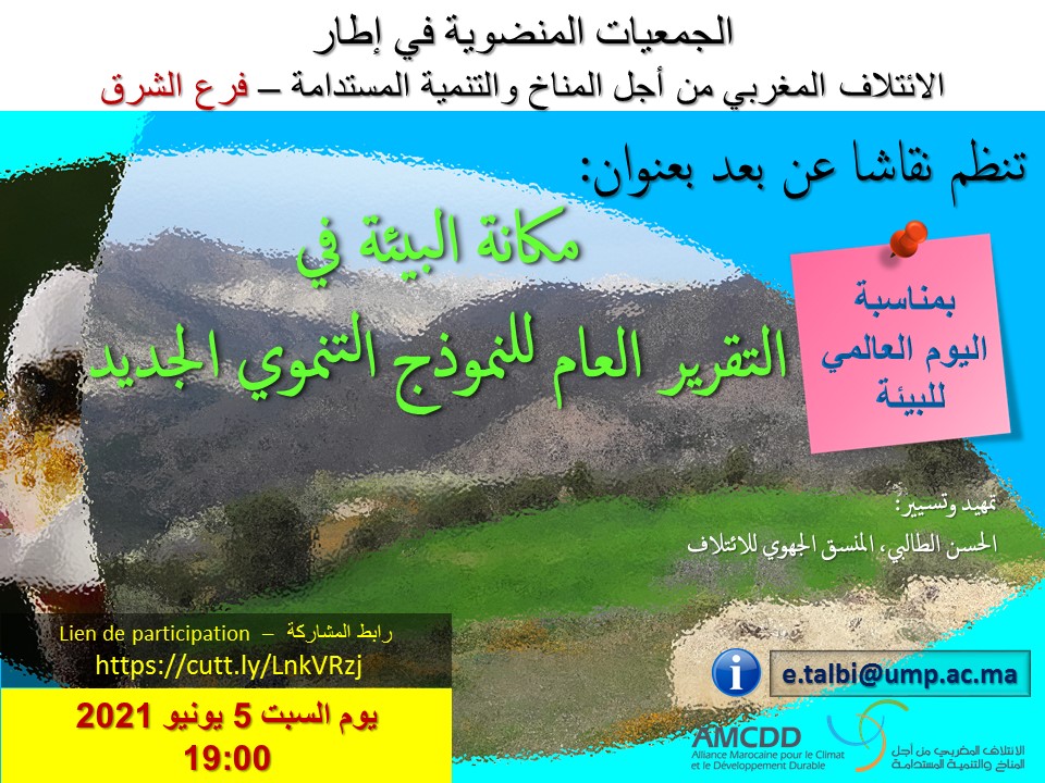 Affiche Journ�e de l'Environnement 2021