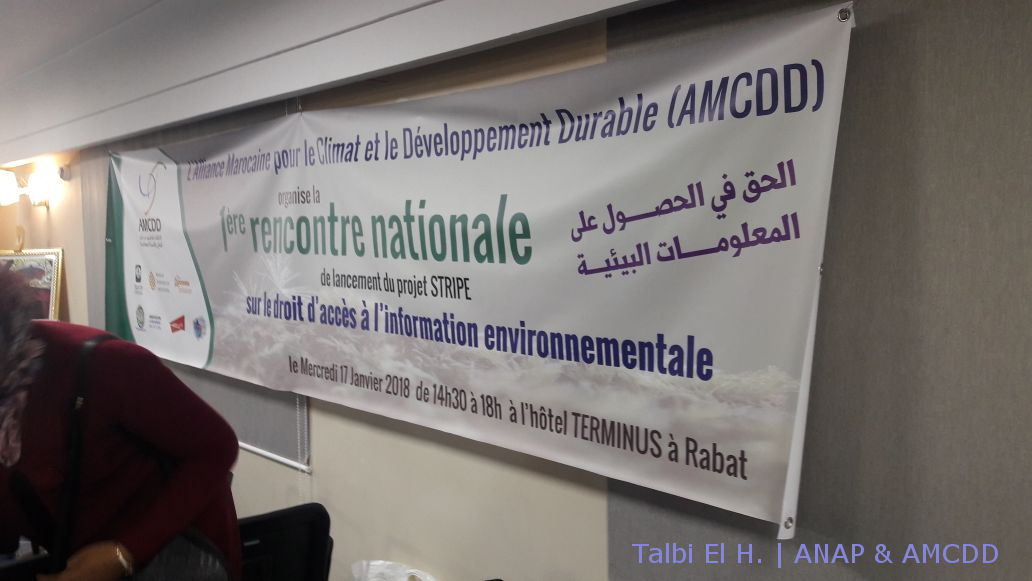 Projet STRIPE : Droit � l'information environnementale.