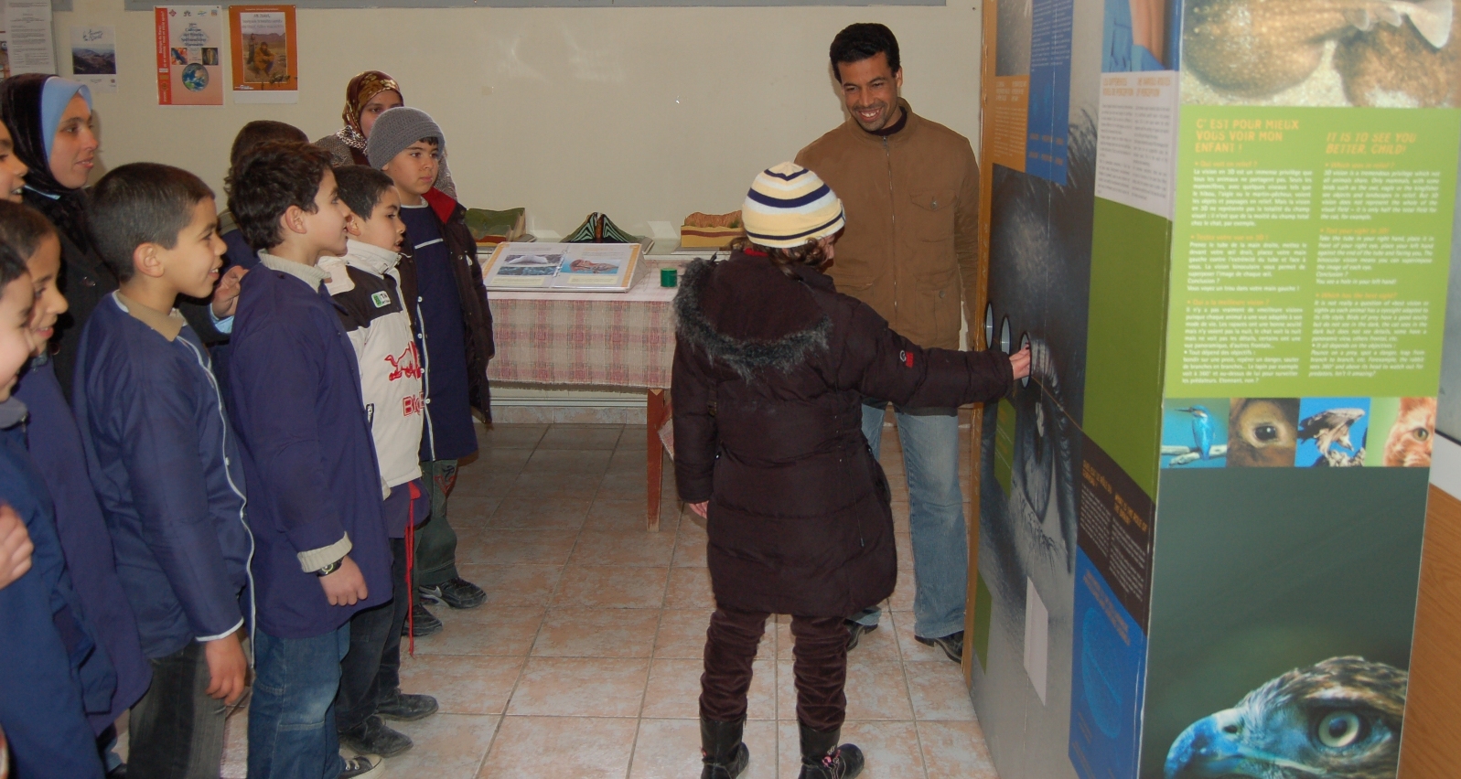 Expo 6 sens pour la vie - animation