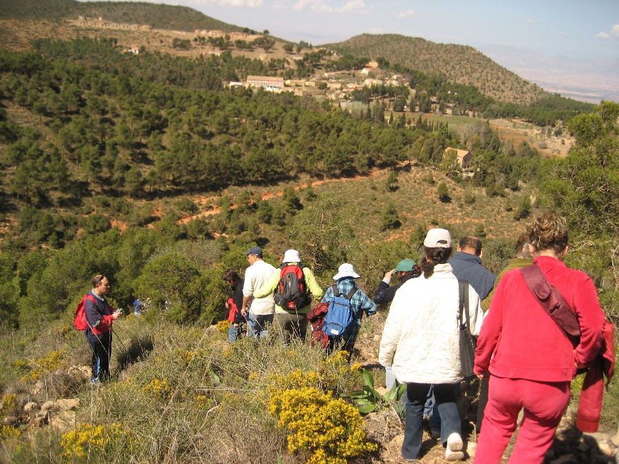 Vue panoramique sur le village de Tafoughalt
