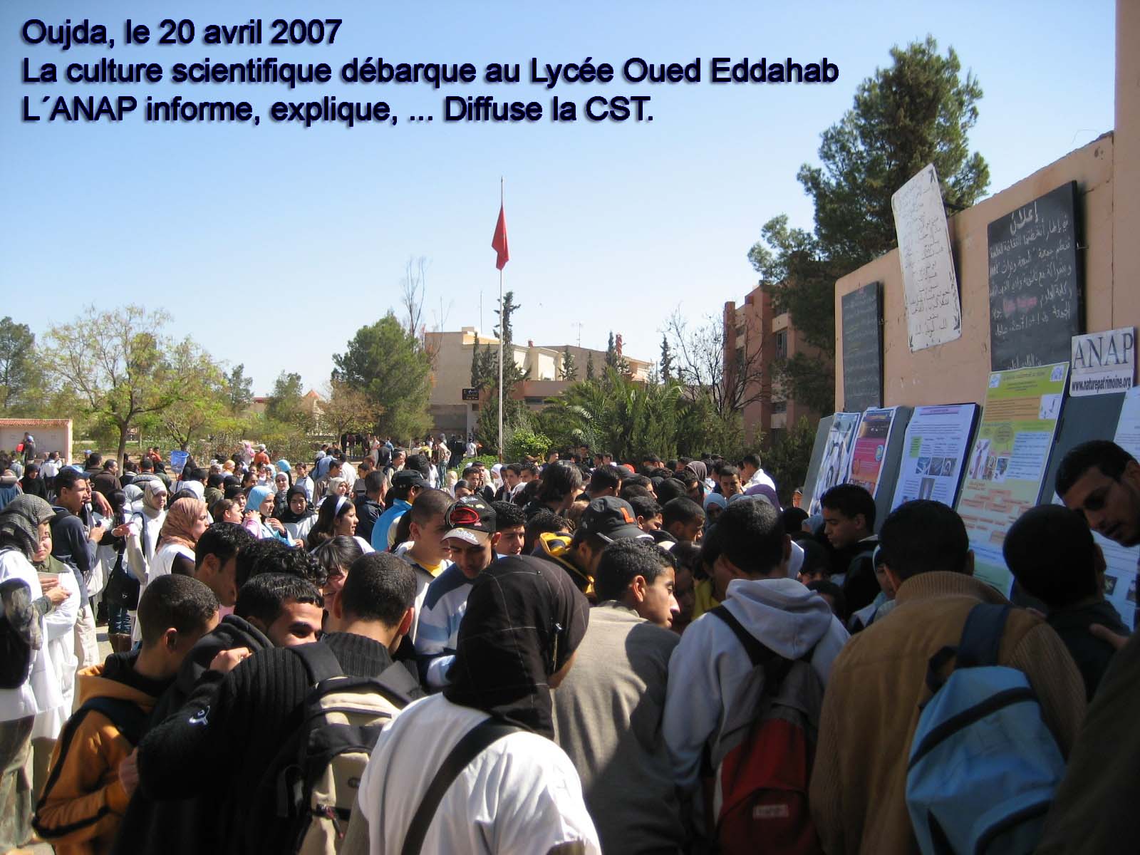 Visite Lyc&eacute;e Oued Eddahab