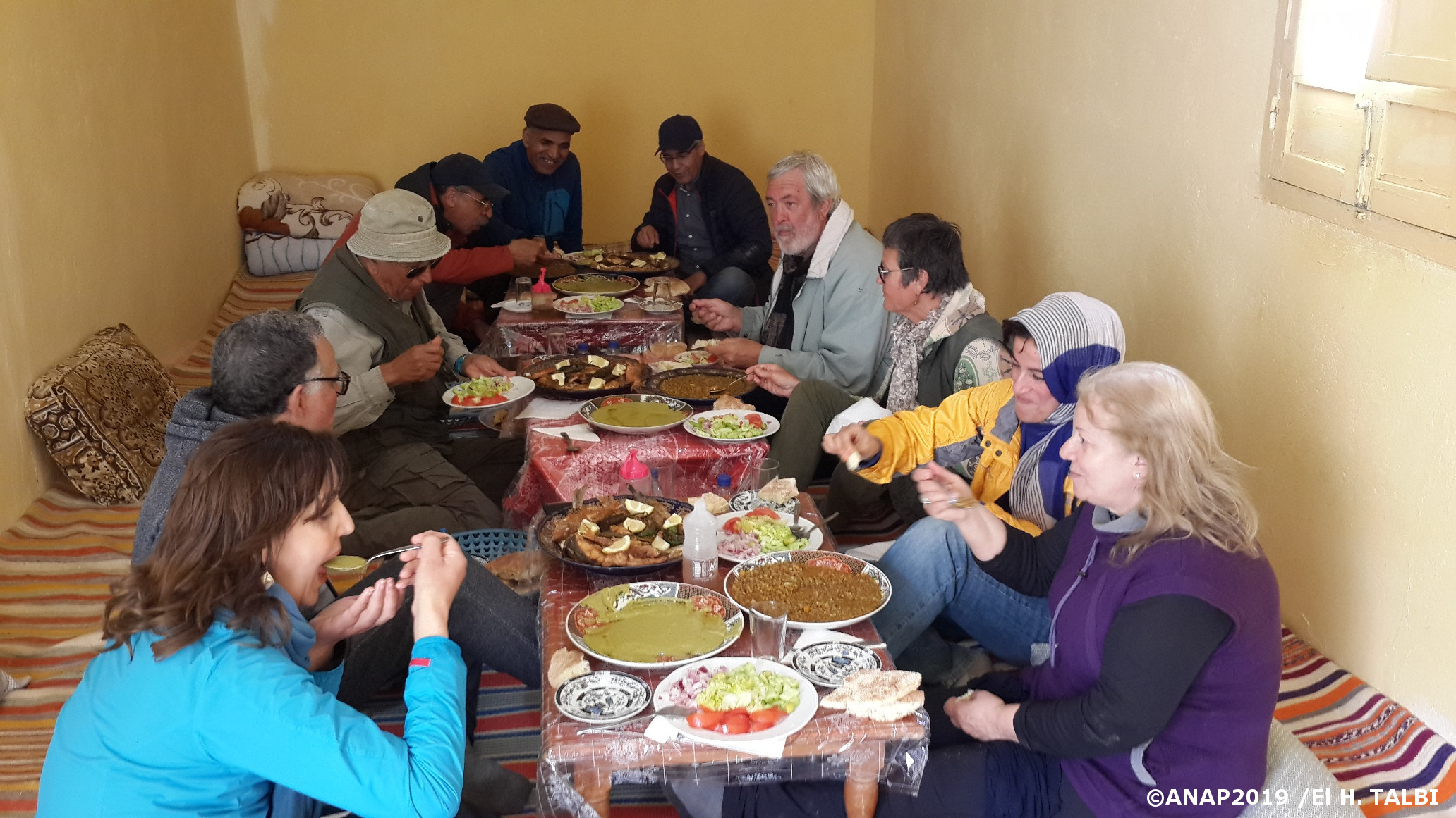 Repas traditionnel / Tibouda