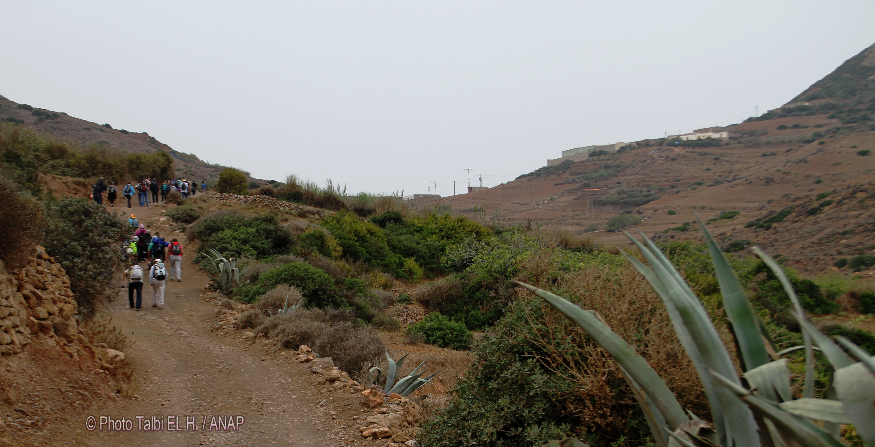 Rando du Cap des 3 Fourches : D�part