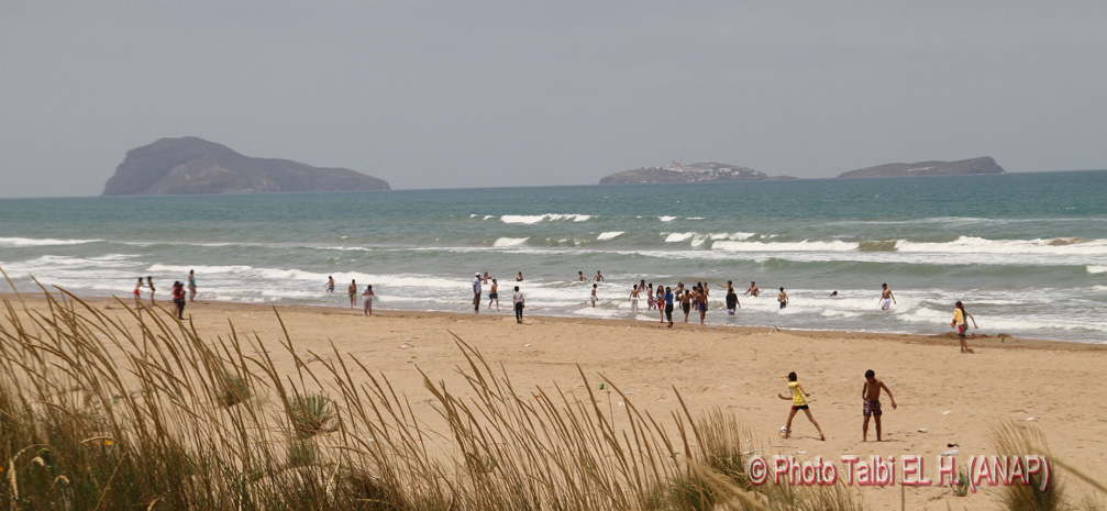 Plage du Cap de l'eau-�les Chaffarines