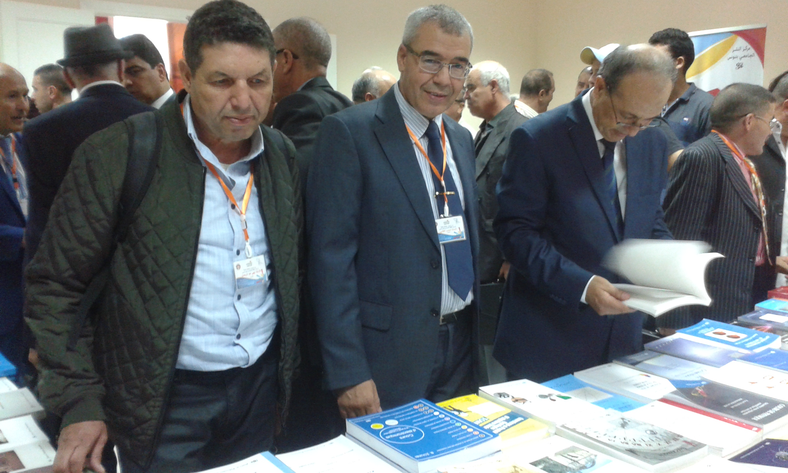 Exposition de livres scientifiques