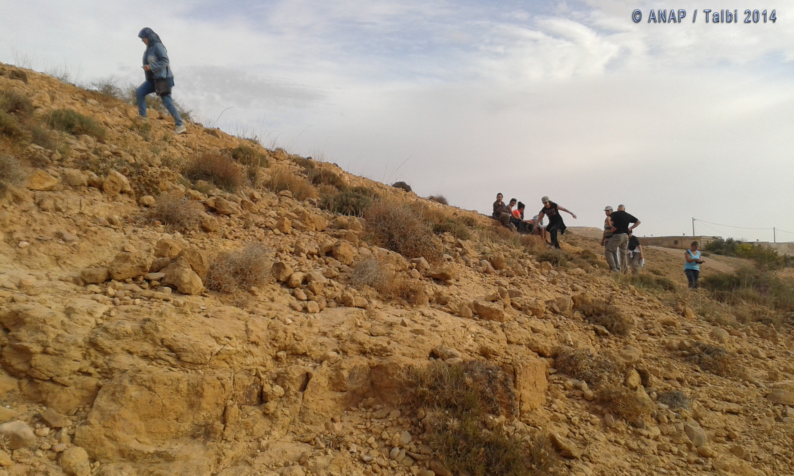 A la recherche des  fossiles de Gafait