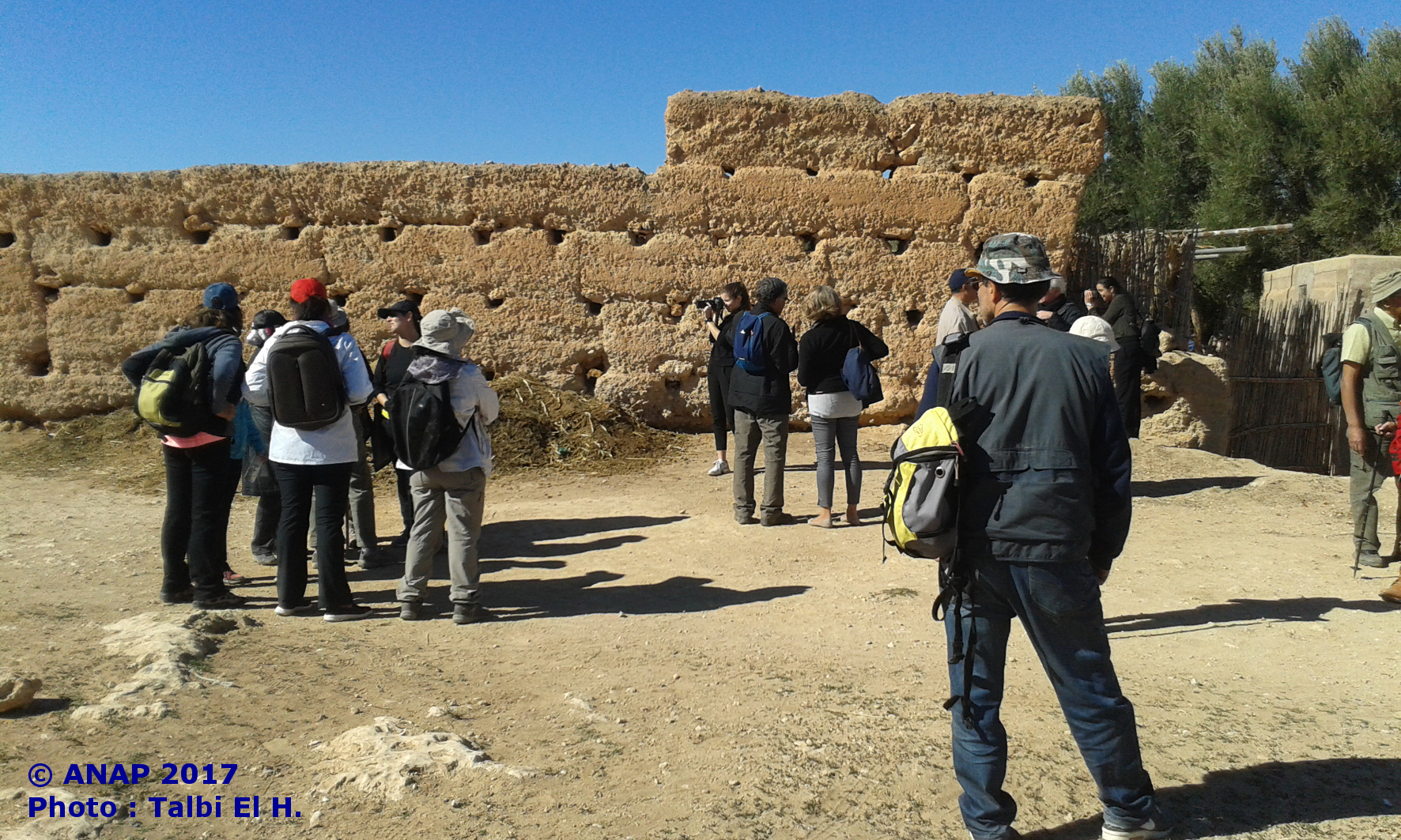 Une ancienne muraille