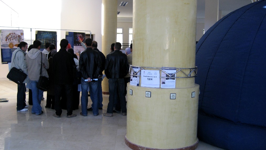 Planetarium &agrave; la Facult&eacute; des Sciences 1