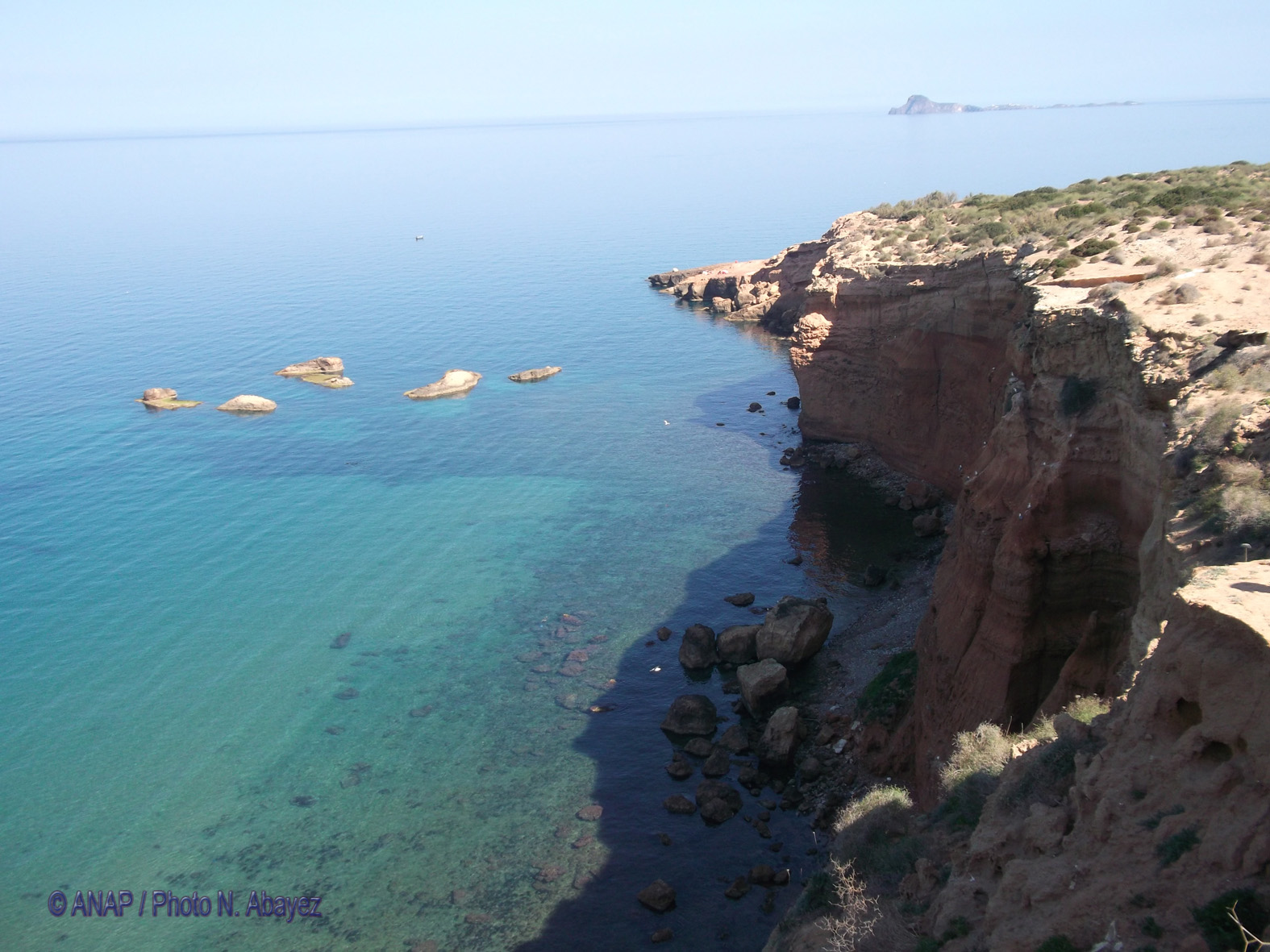 Rando Cap de l'Eau : Falaise