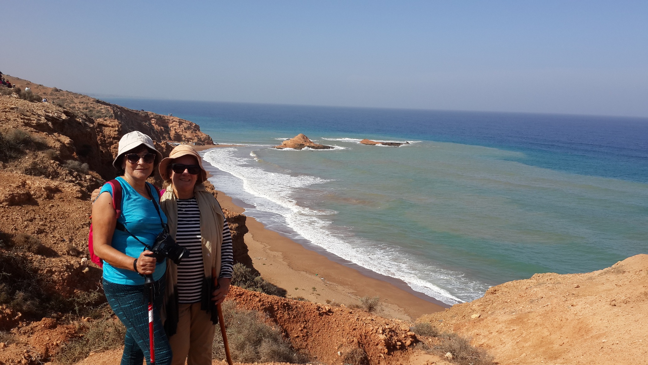 Sur les falaises de Sidi El Bachir