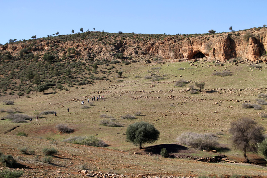 Vers la Grotte de Ghafas