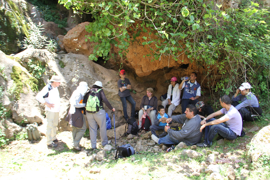 Rando Fazouane : Pause � la cascade
