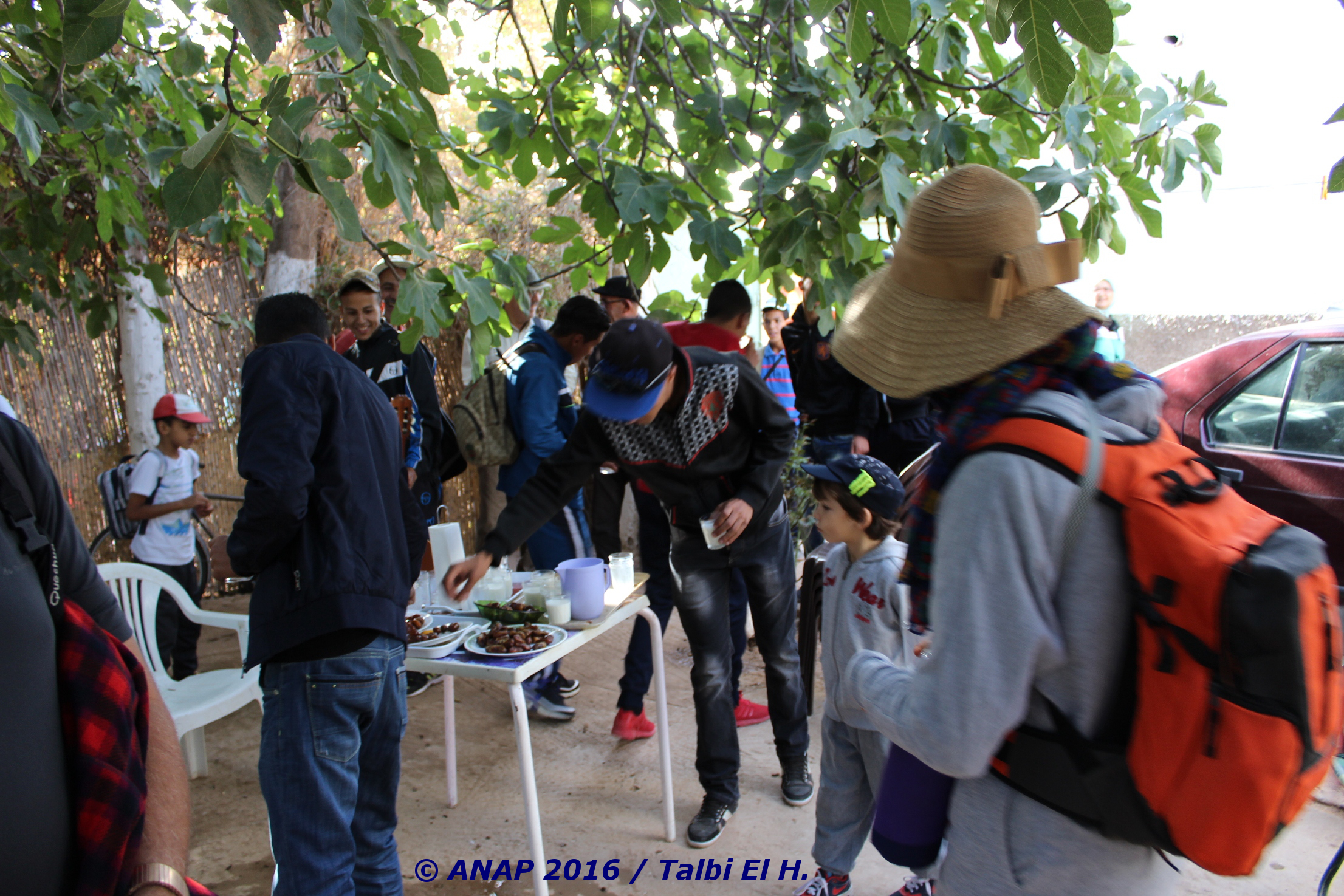 Accueil des participanrs