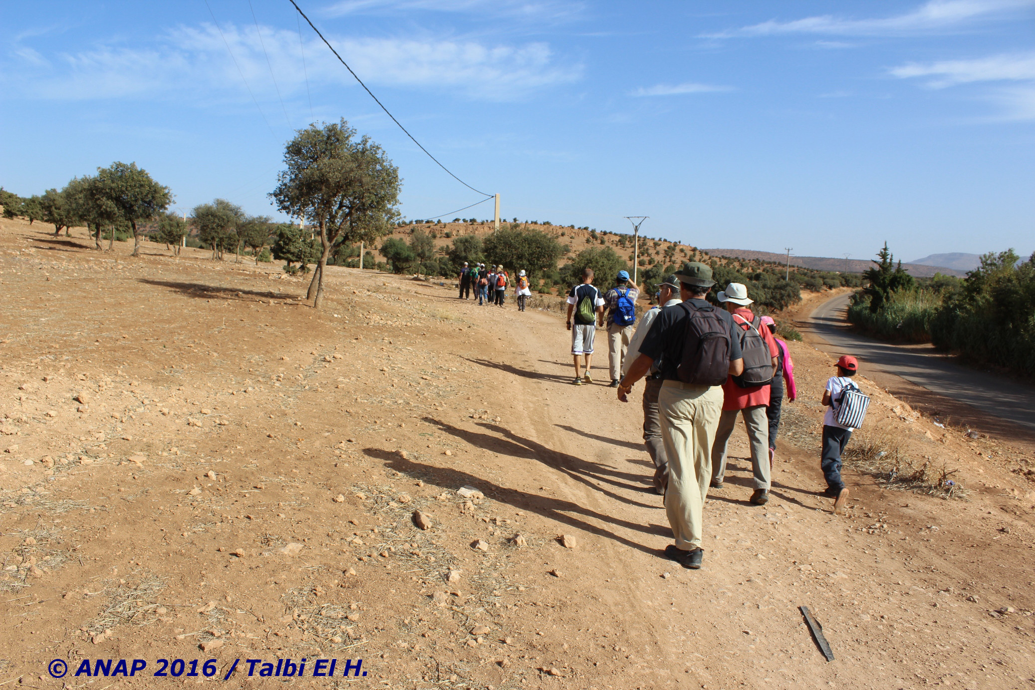 Sortie vers la montagne