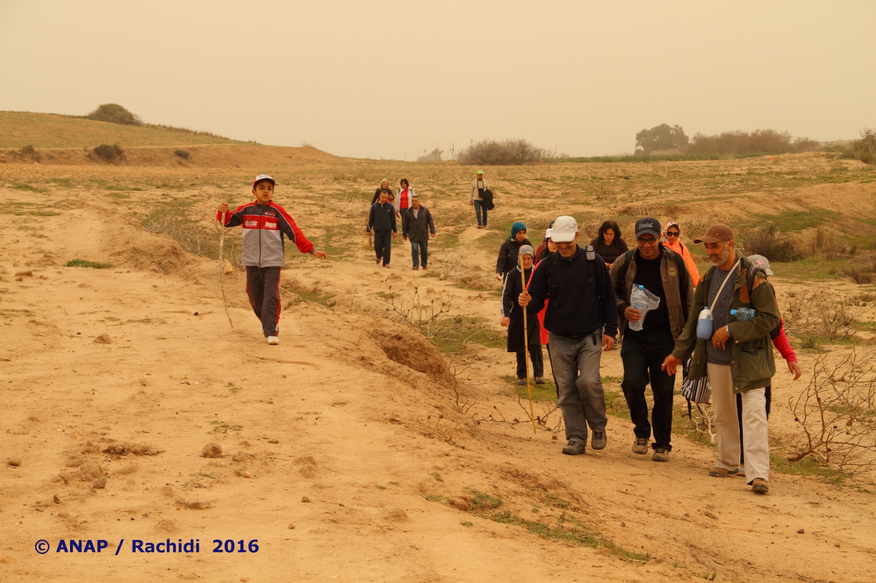 Discussions ... et marche