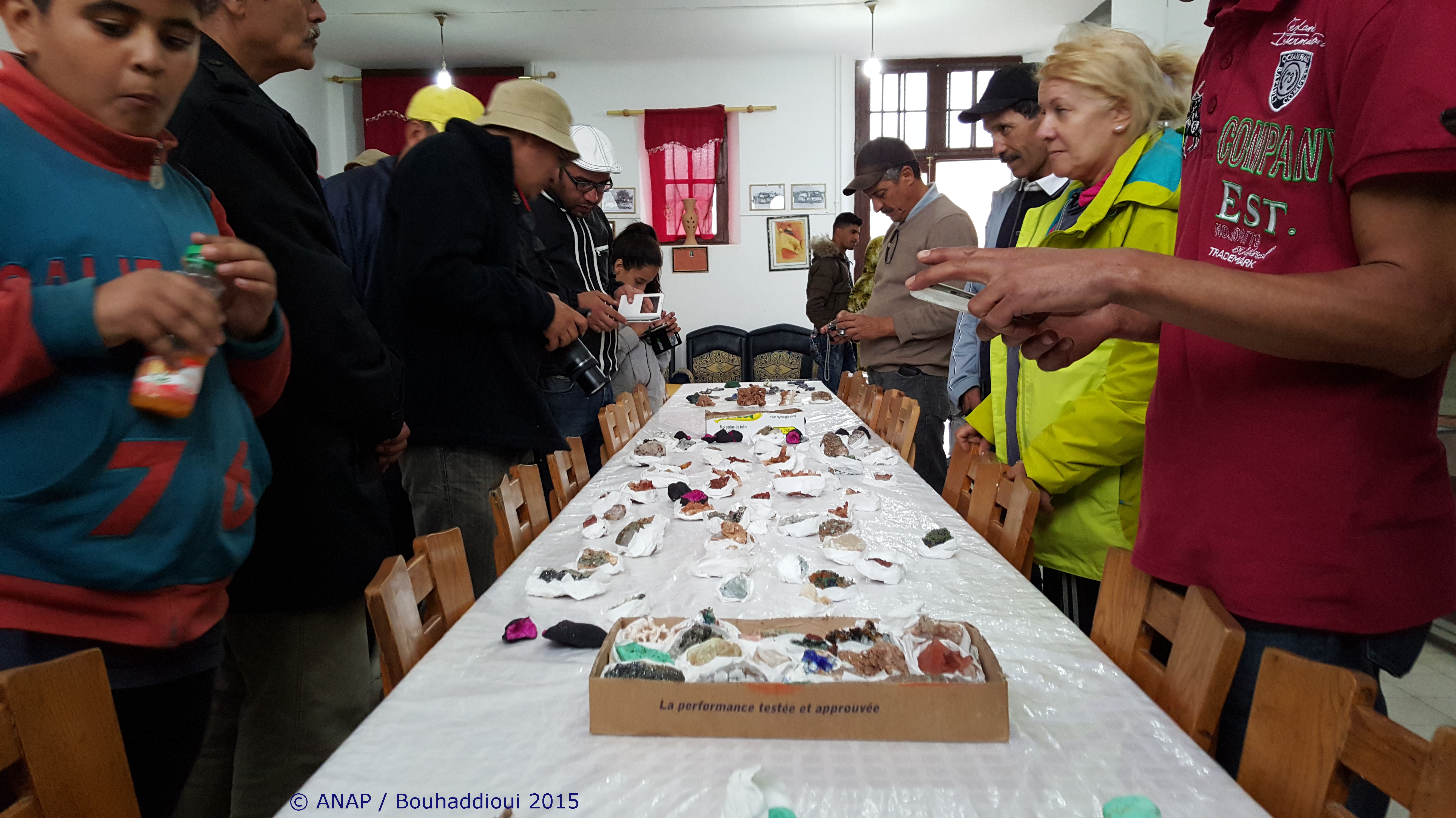 Exposition de min�raux