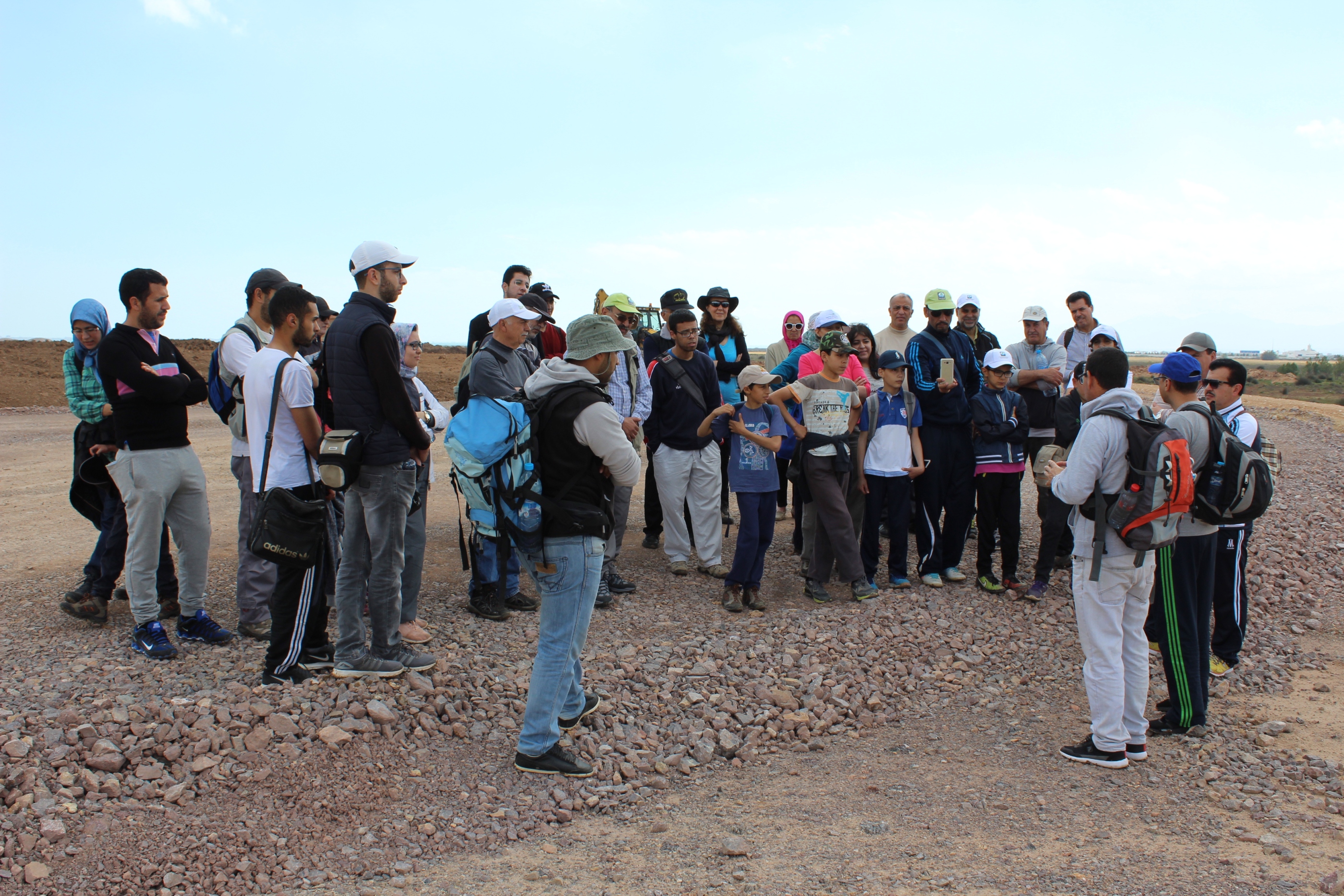 Randonn�e de MAr Chica :: D�part