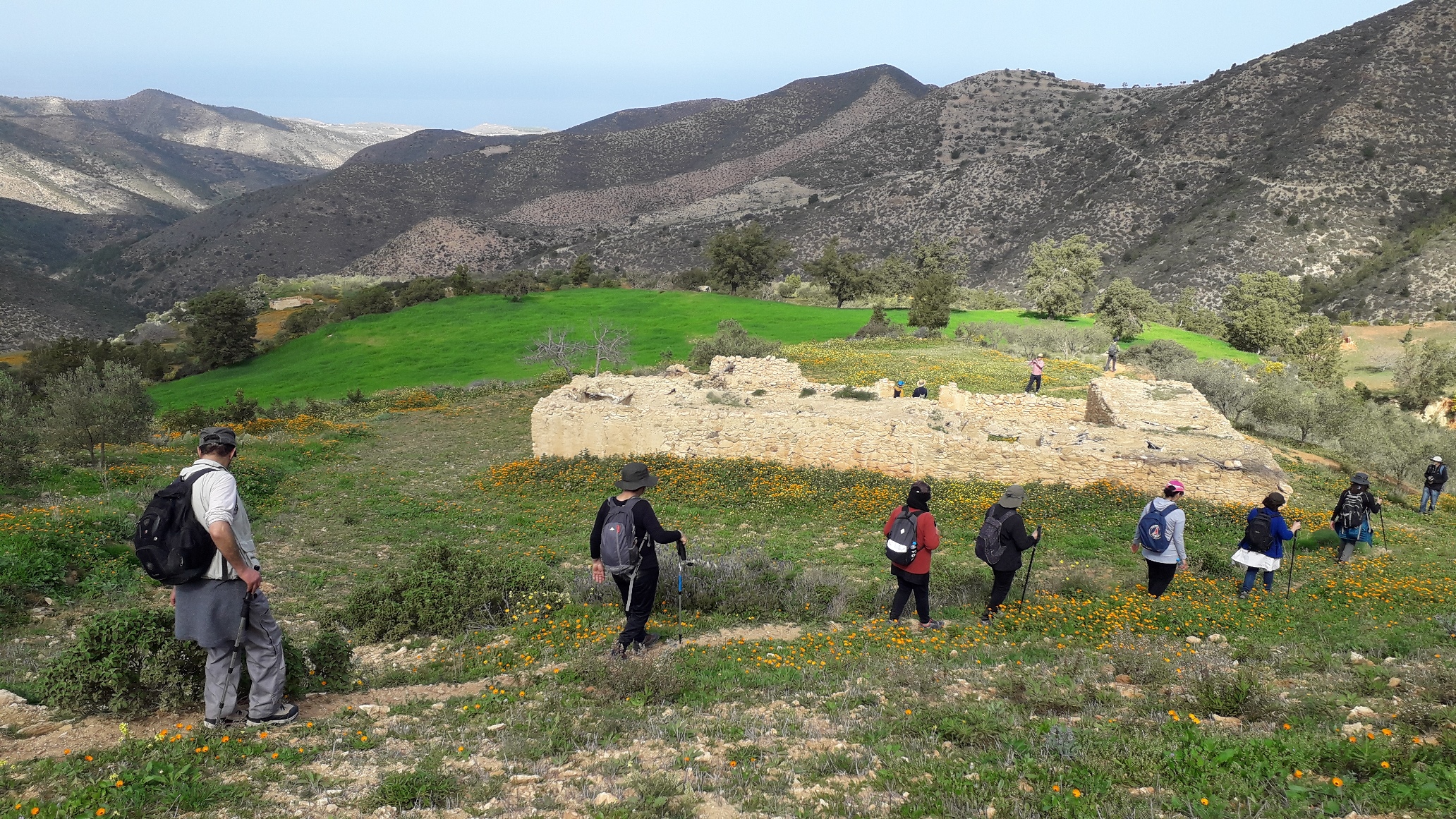 Arriv�e Maison rurale