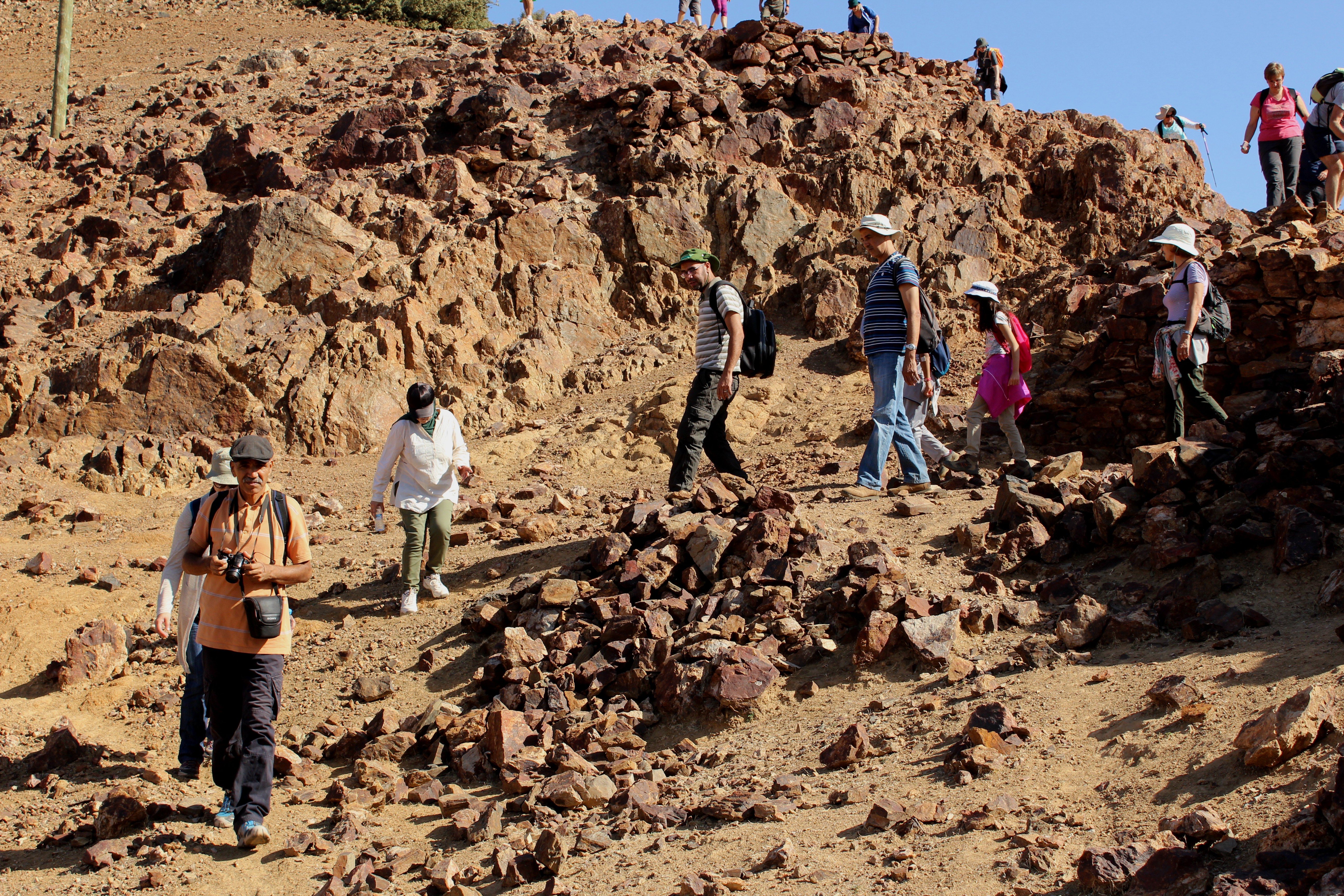 Les rouines de la montagne