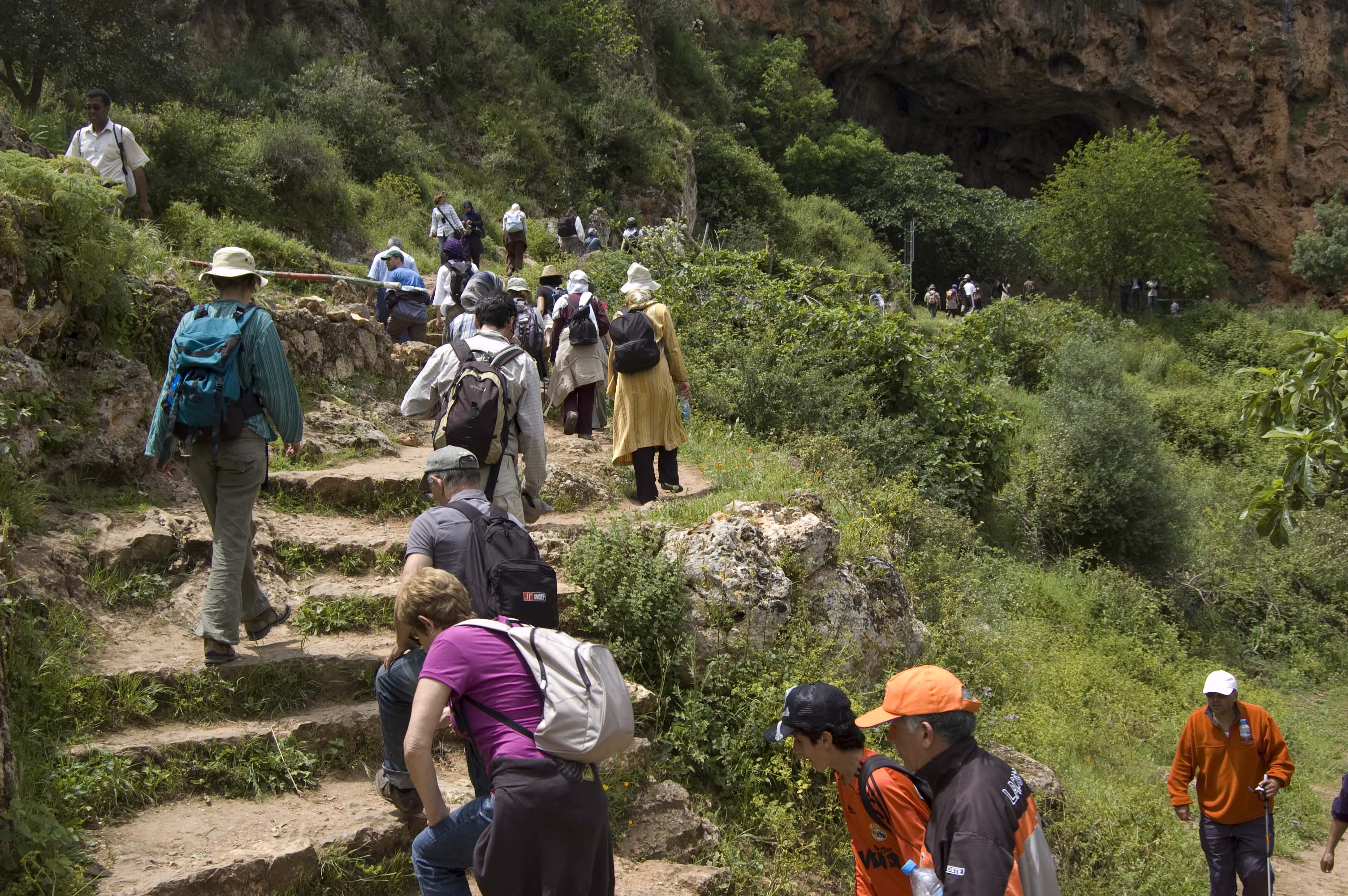 Visite Grotte des Pigeons 1