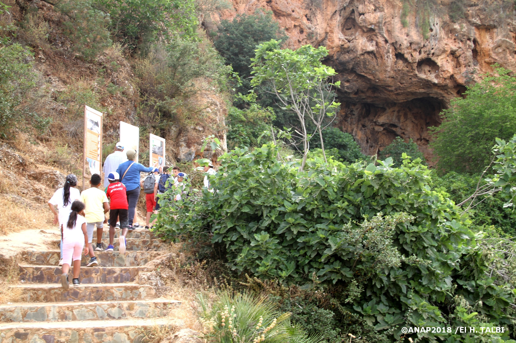 Visite Grotte des Pigeons