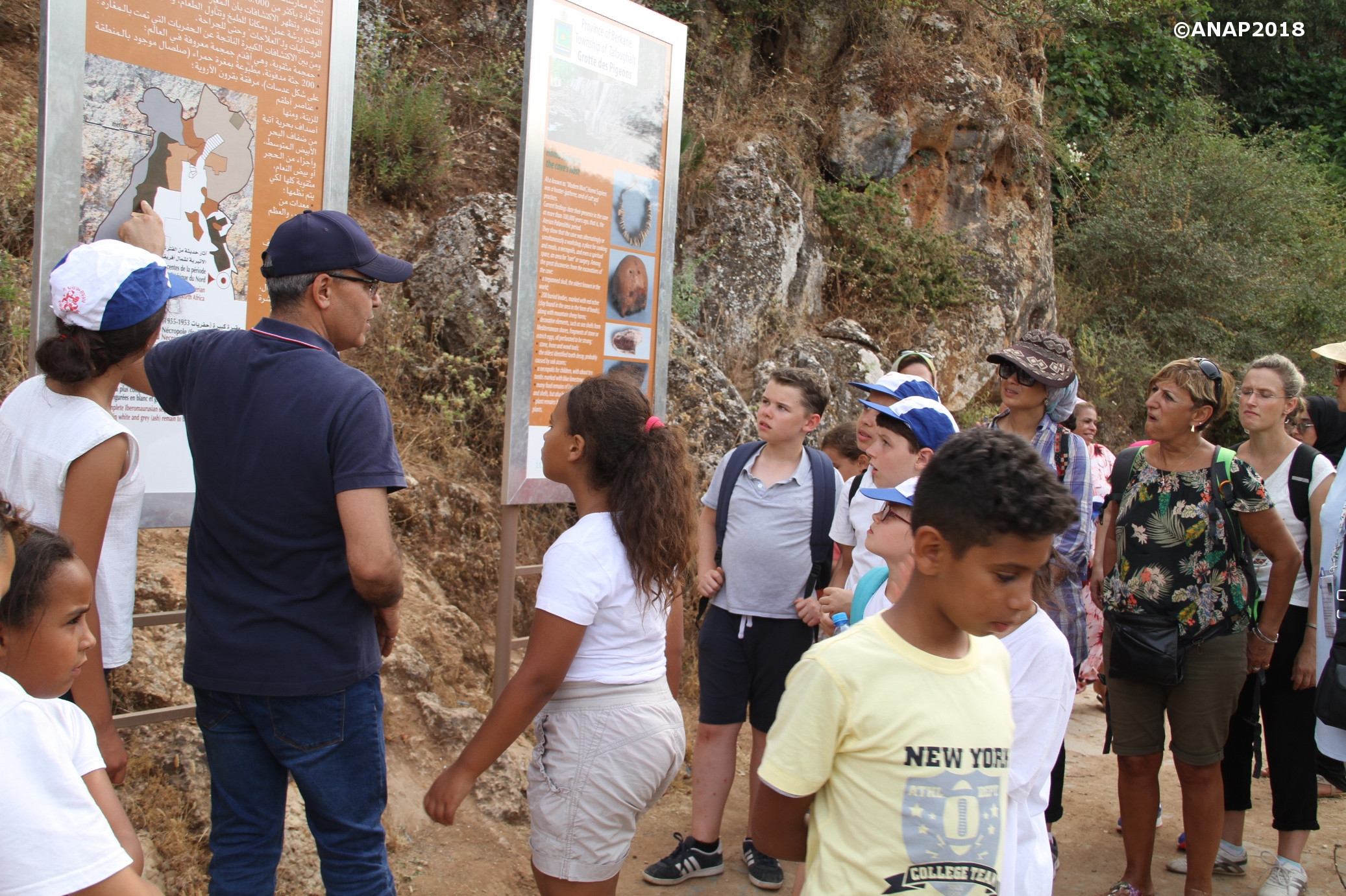 Visite Grotte des Pigeons