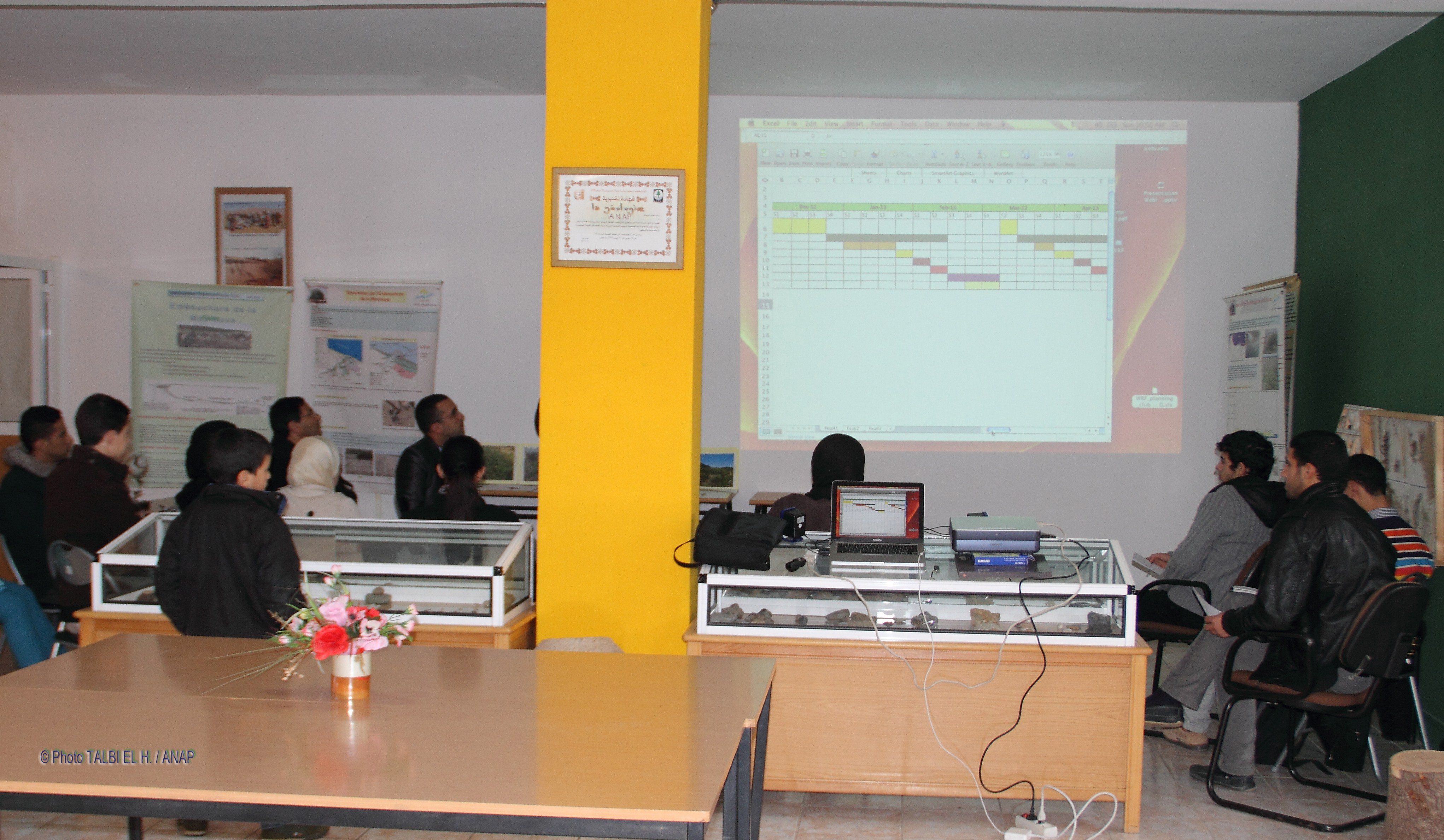 Discussion avec le club