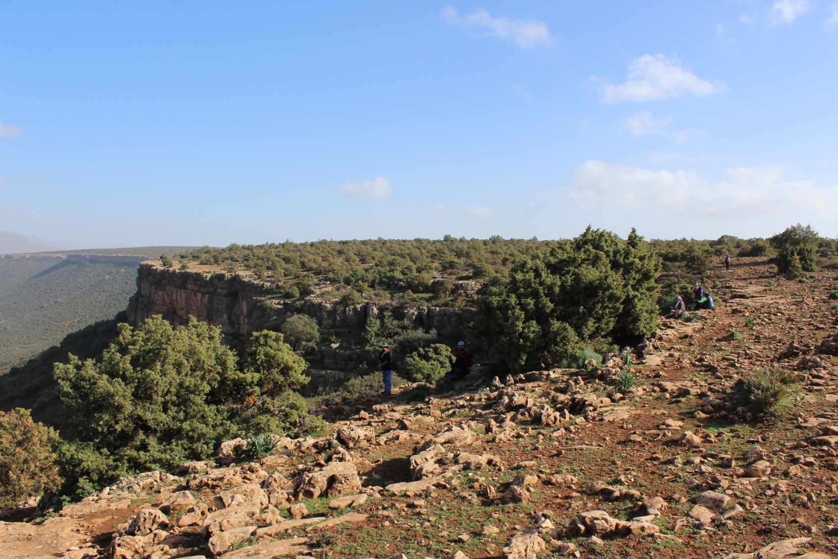 La falaise de Ouazene