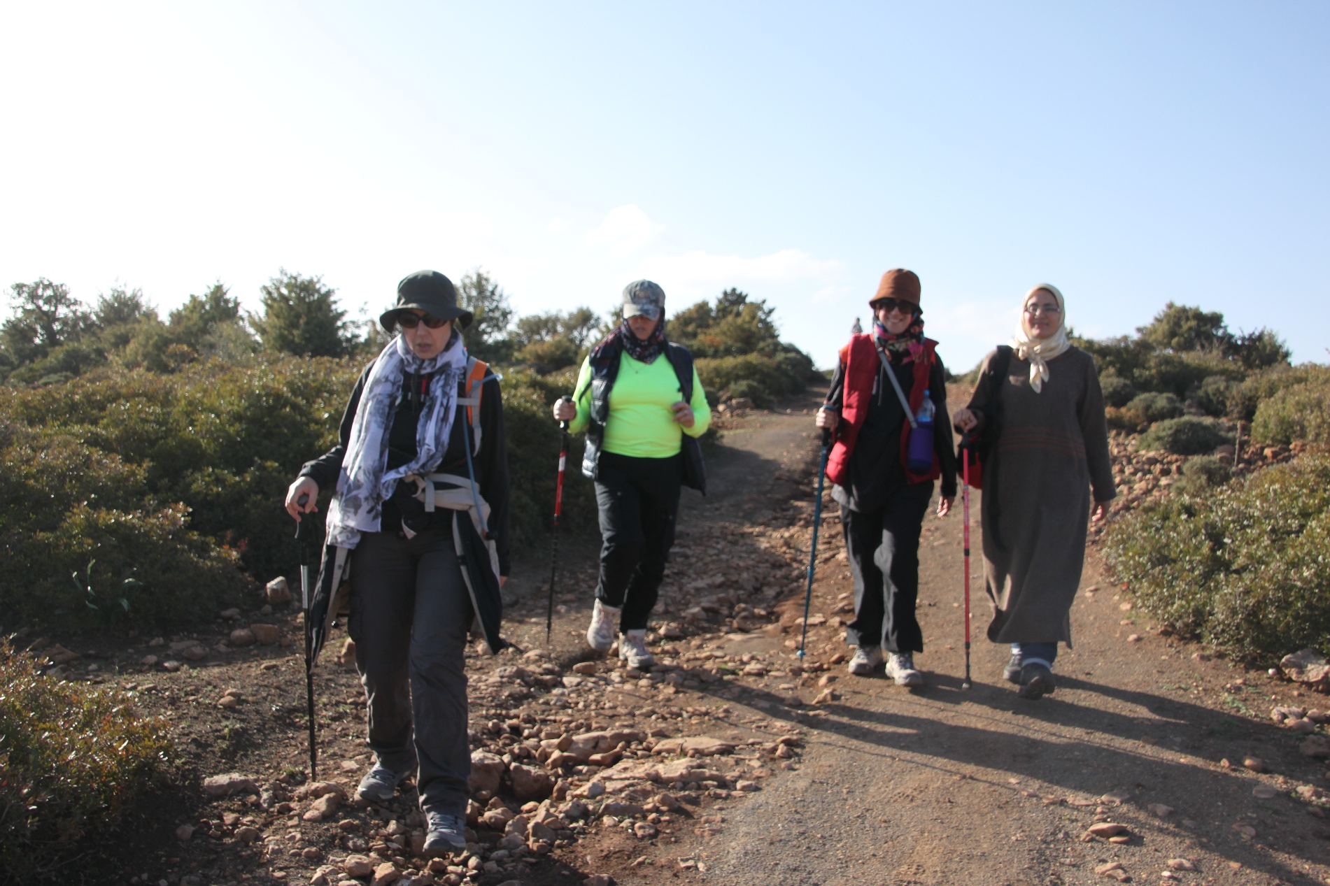 Sur le plateau de Jorf El Ouazene