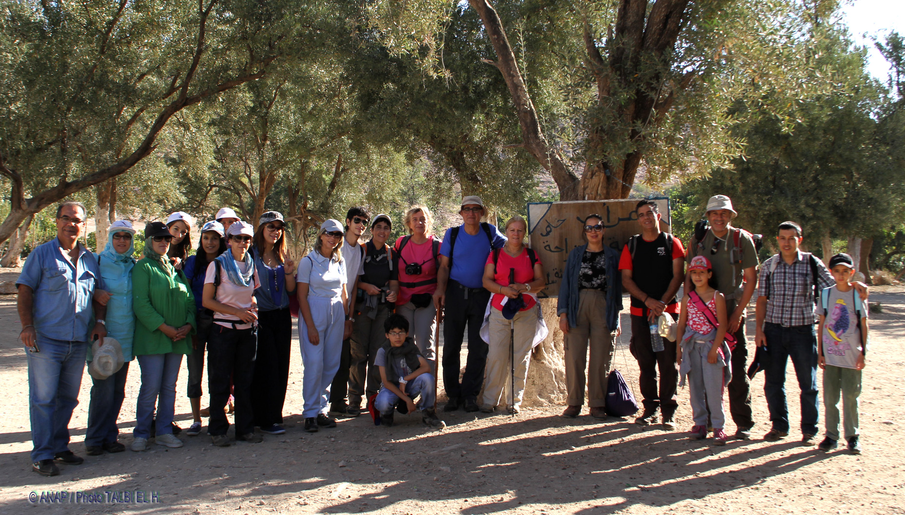 Groupe au d�part 1