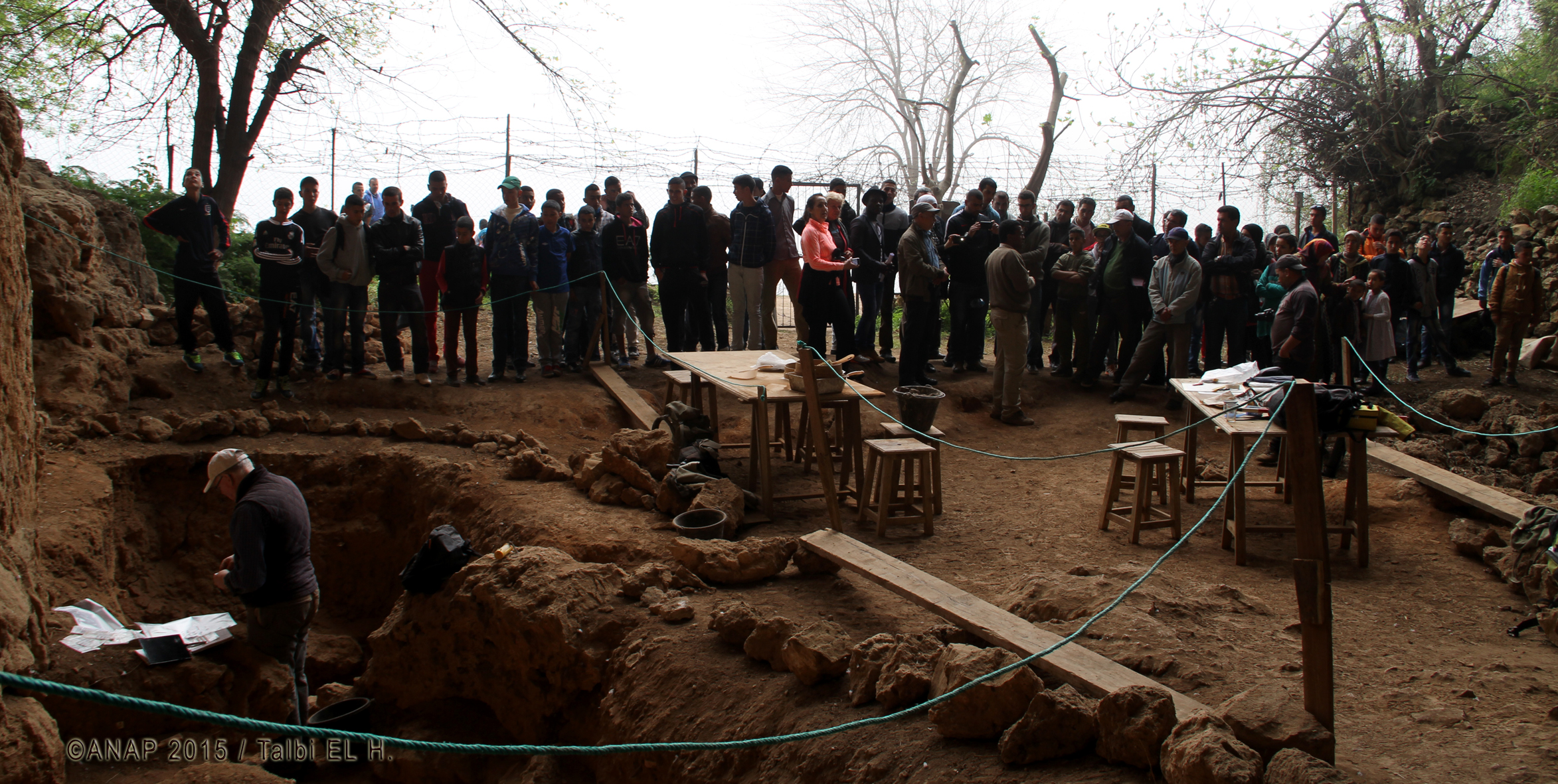 Grotte des pigeons : Explications de Mr. Bouzouggar