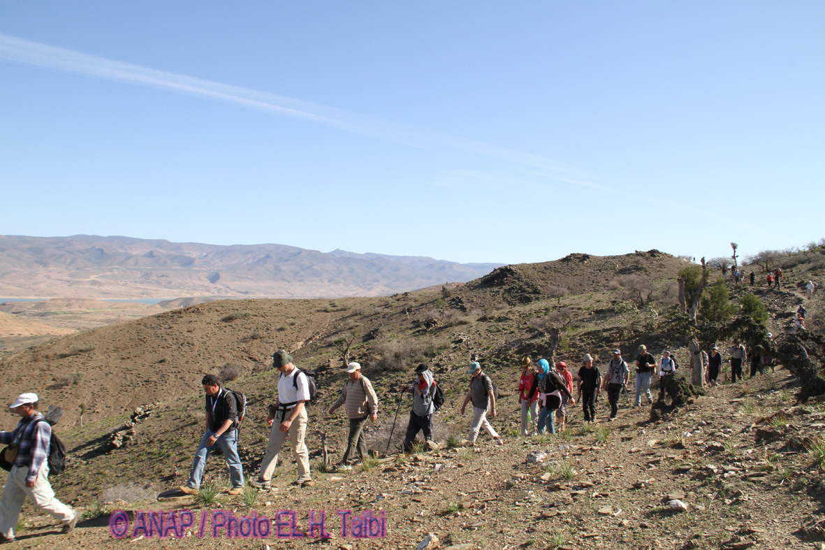 En route / on s'�loigne du Barrage