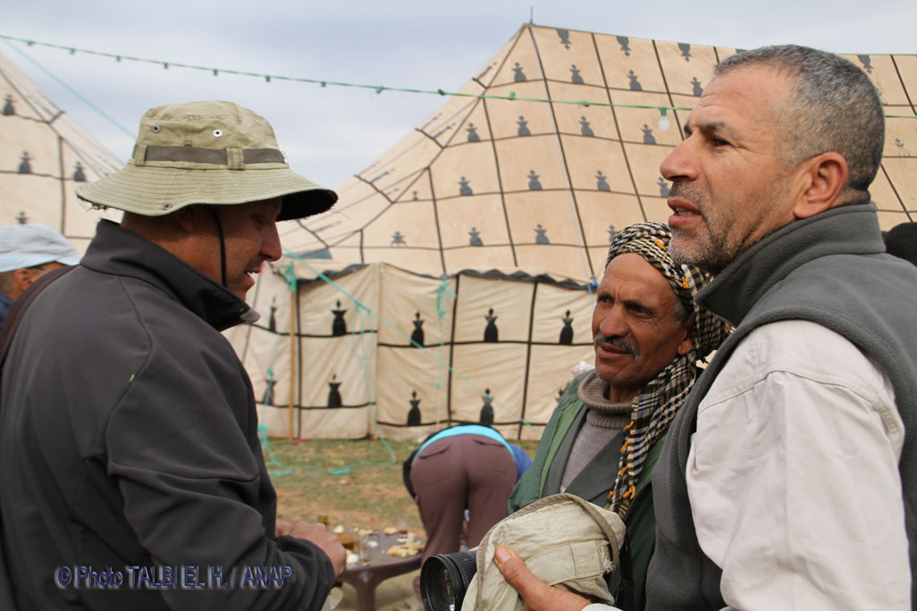 Lhoucine, Mohcine et le Guide