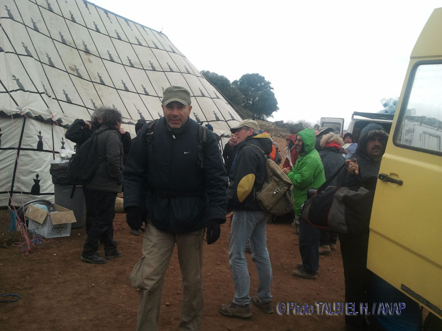 Agitation avant le d�part