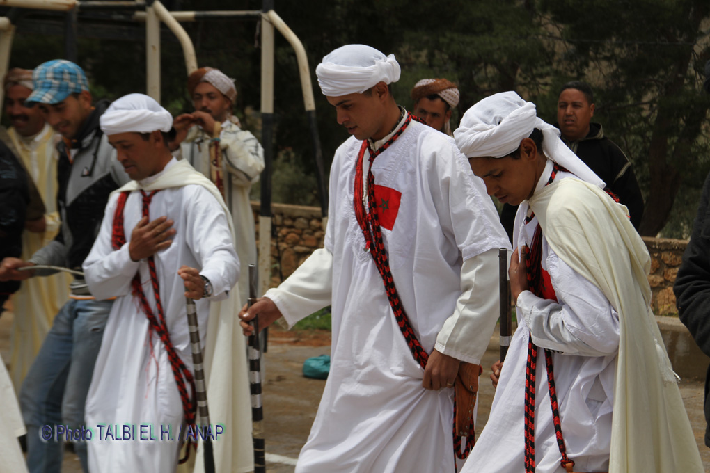 F�te � l'ext�rieur : folklore local